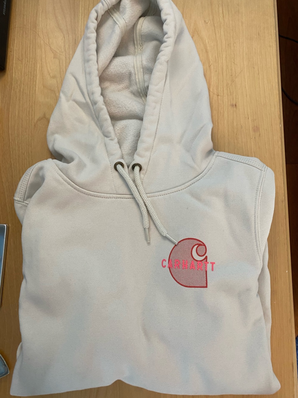Carhartt Women’s Rain Defender Cream Hoodie